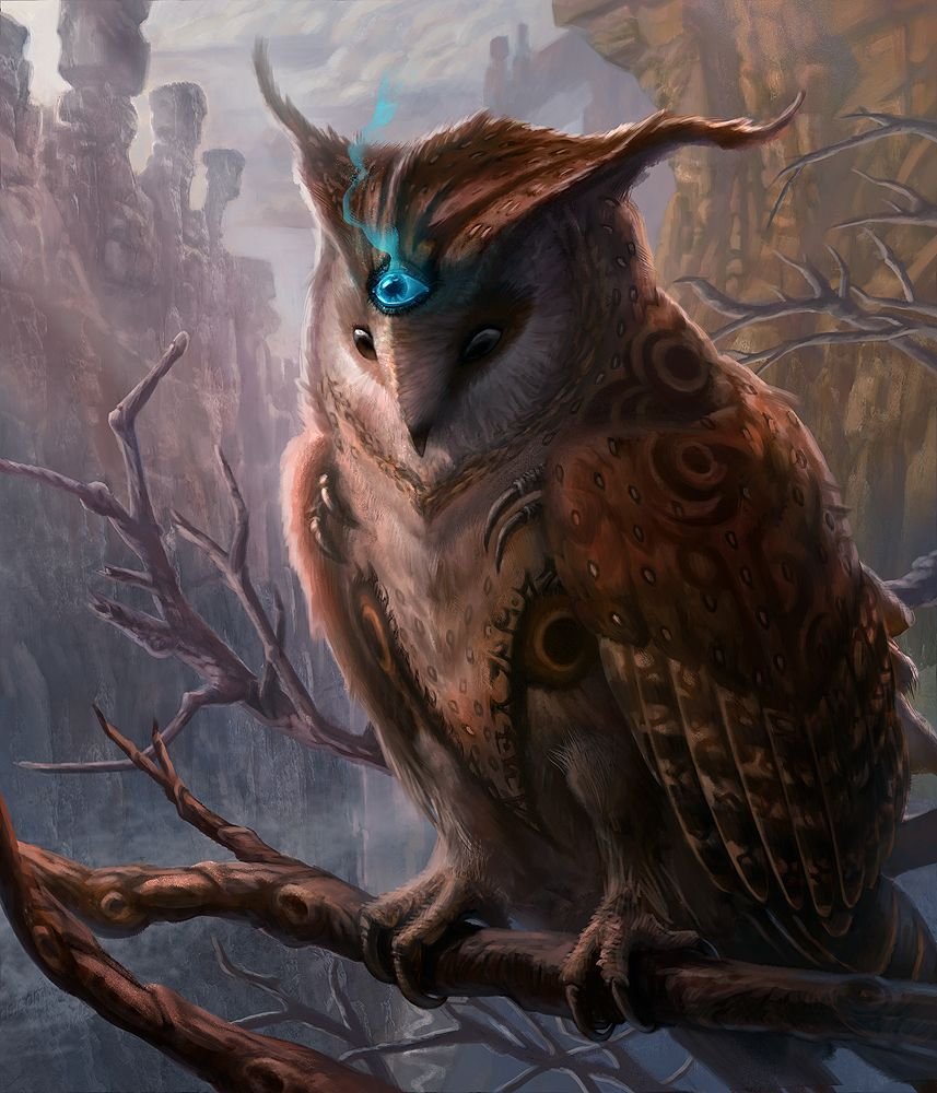 Mystical Owl by jubjubjedi