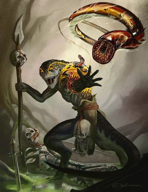 lizardfolk shaman