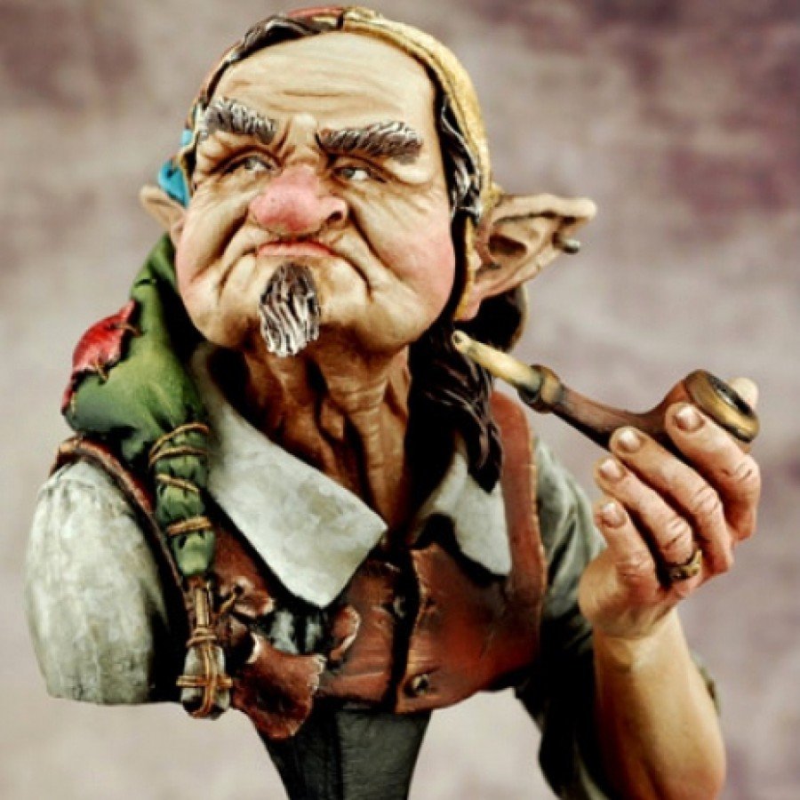 Photo of gnome sculpt by War Griffon Miniatures